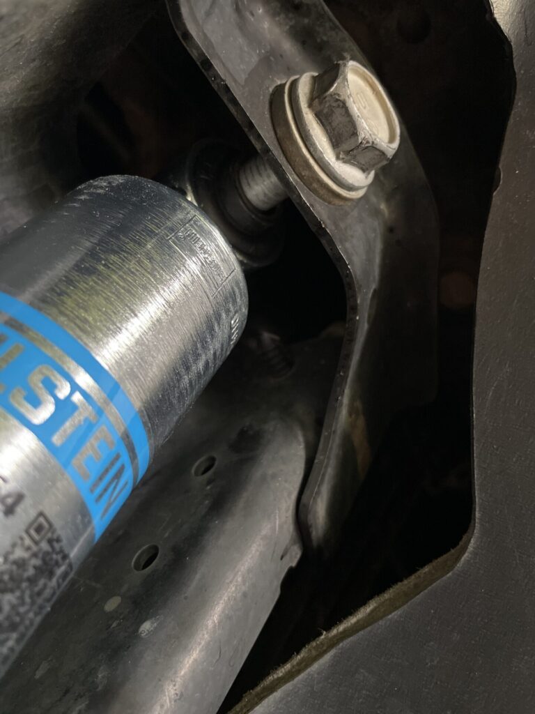 Bilstein = wrong fitment - Gladiator Mojave trims.