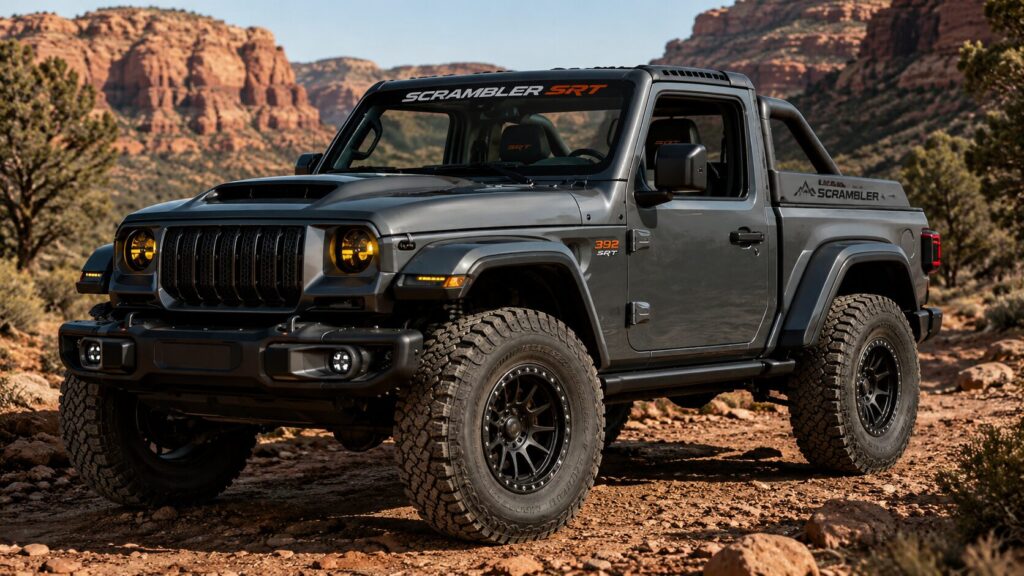 2028 Jeep Scrambler Concept by GladiatorUp.com