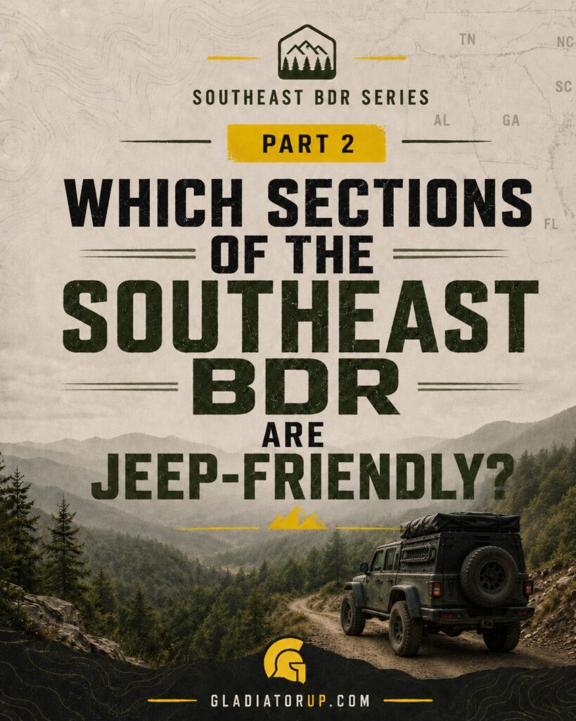 Part-2: SEBDR Section Jeep Friendly